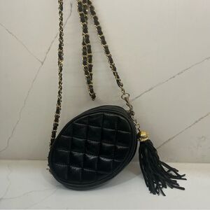 Ashneil Quilted Crossbody Bag with Tassel